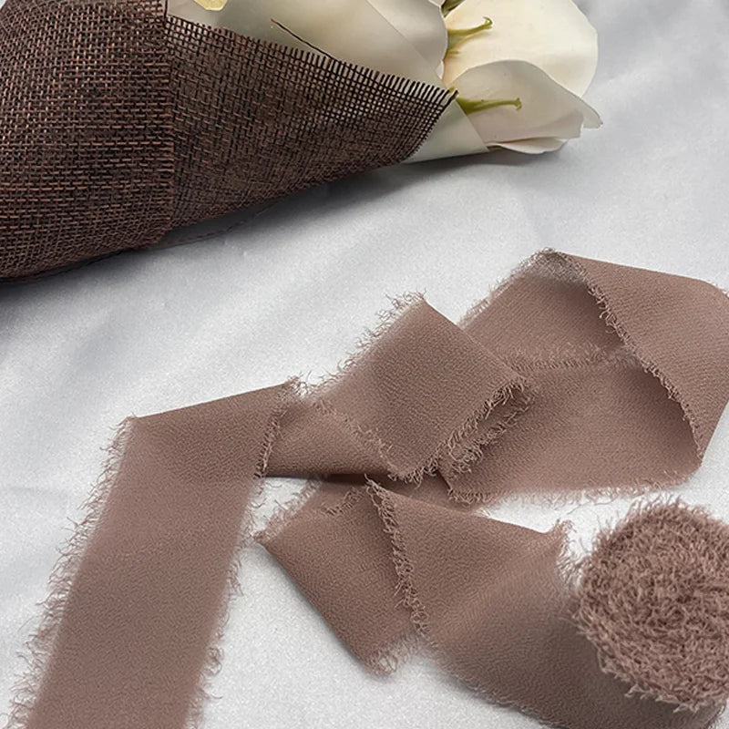 Chiffonband – Elegante Weihnachtsdeko