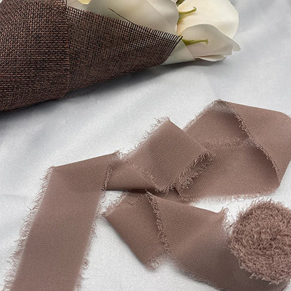 Chiffonband – Elegante Weihnachtsdeko