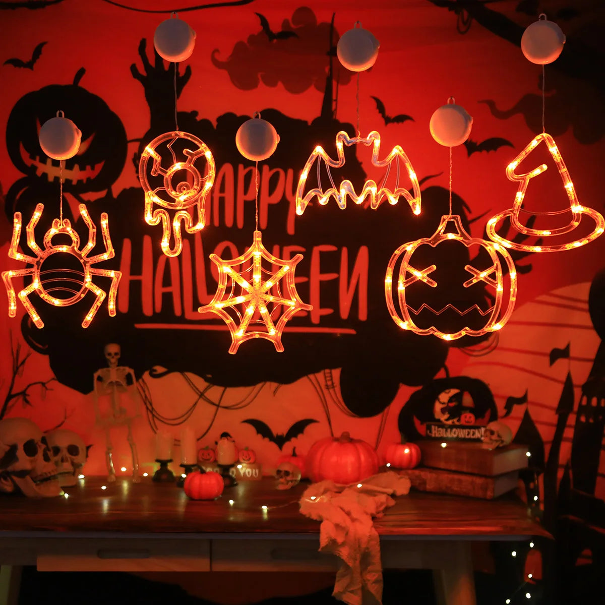 Halloween-Lichter – leuchtende Spukstimmung