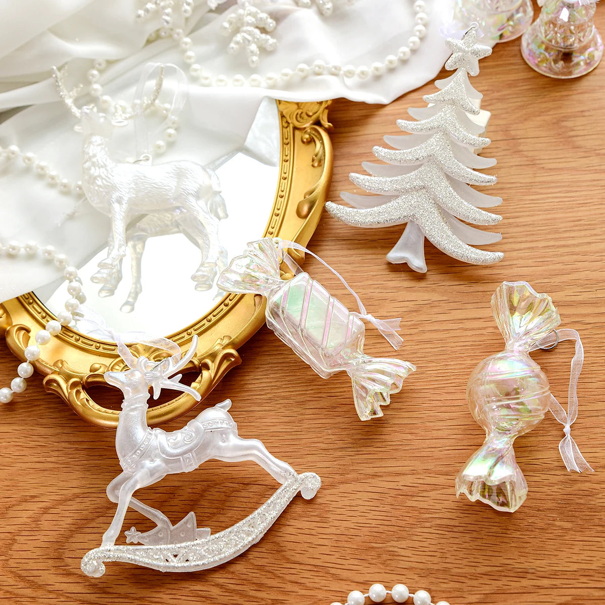 Weihnachtsanhänger – Kristallklare Motive