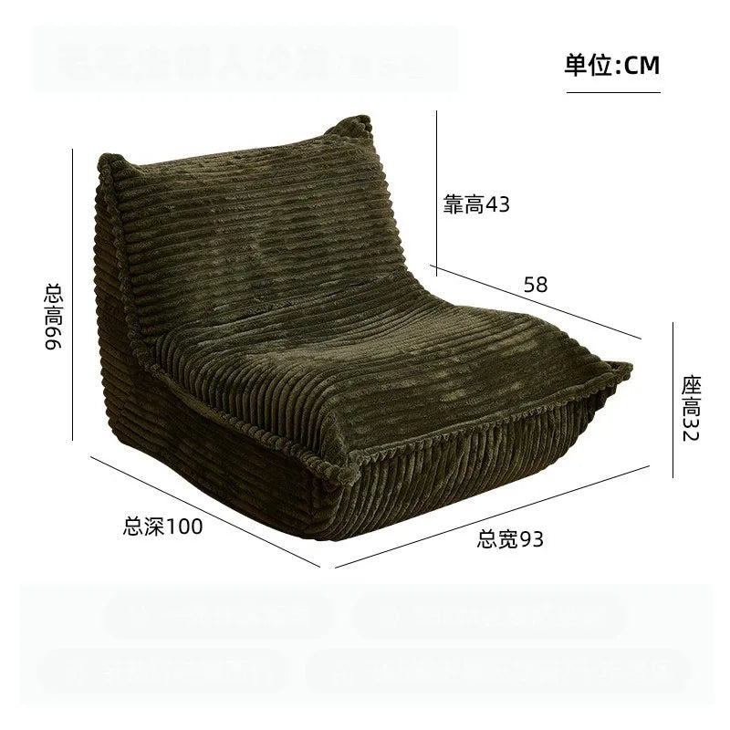 Caterpillar-Sofa – Komfort meets Gelassenheit