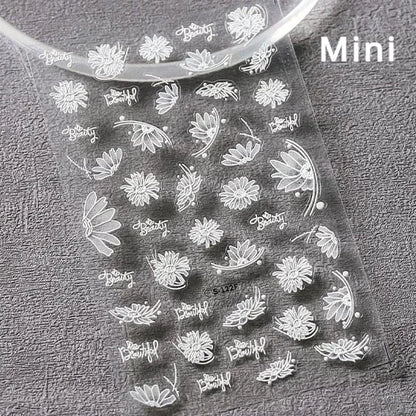 Nail Sticker – Blumen & Kirschblüten