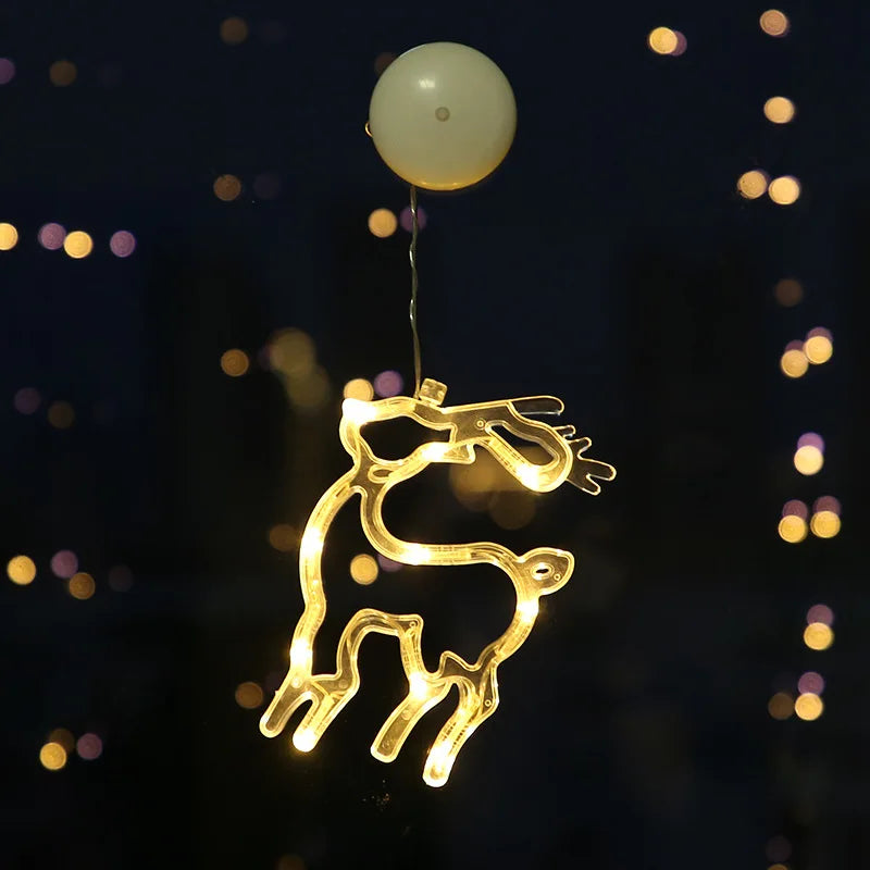 Leuchtende Weihnachtsmotive – Fensterlichter