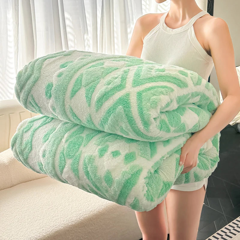 Boho-Fleece-Decke – Ruhe & Geborgenheit