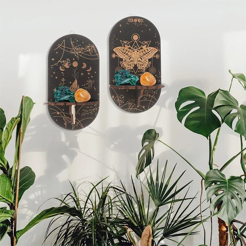 Boho-Wandregal – Licht & Bedeutung