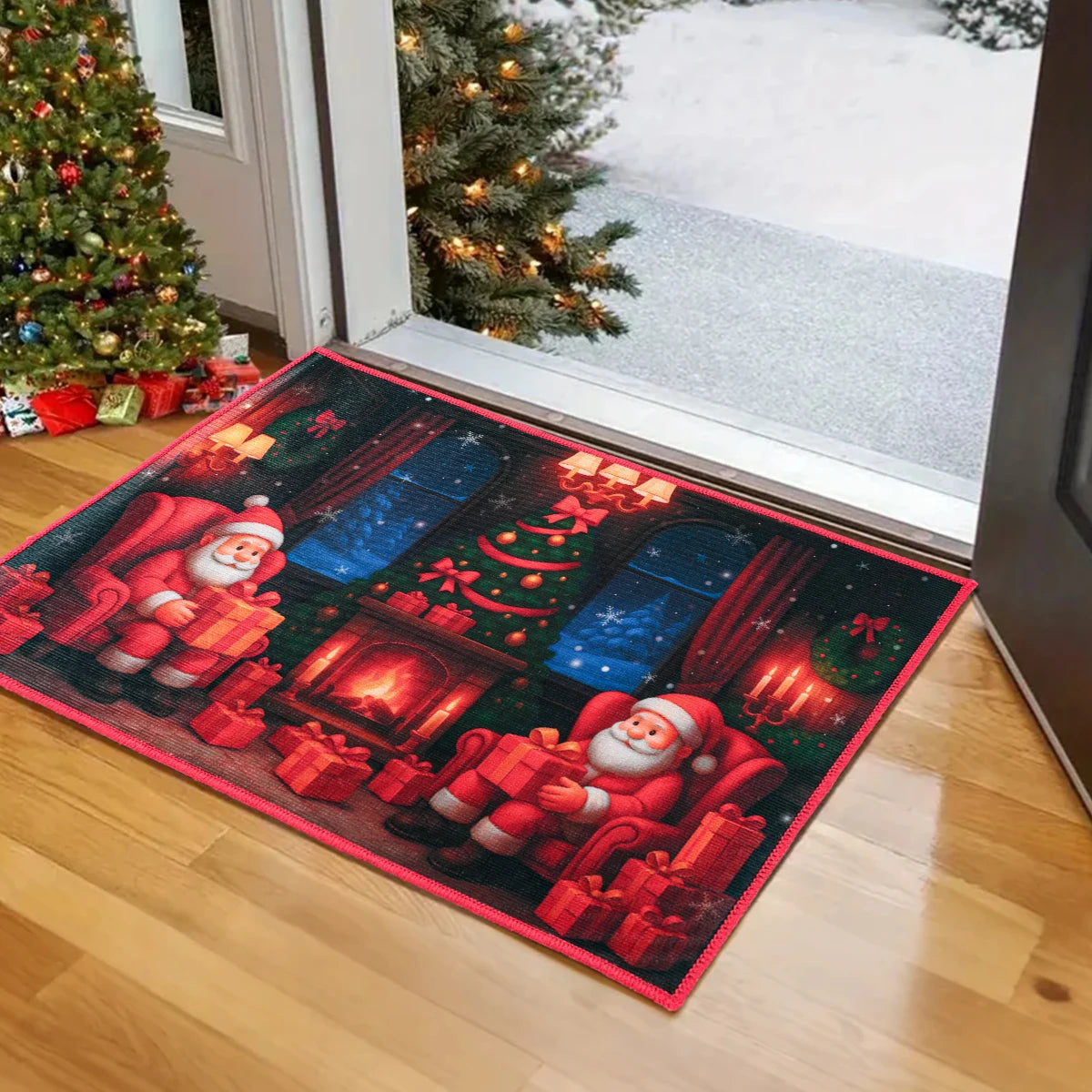 Weihnachten Fußmatte – Santa Design