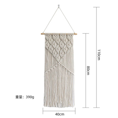 Makramee-Wandteppich – Boho-Ästhetik