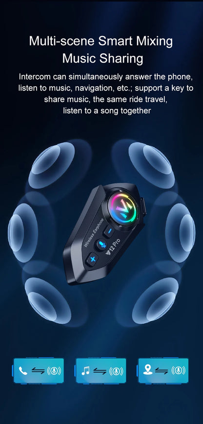 Helm an, Verbindung steht – Sprechanlage