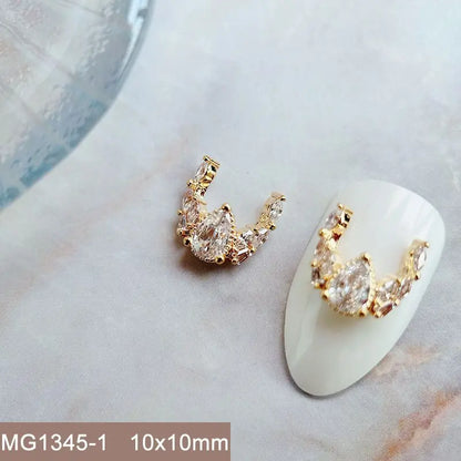 Nail Charms – eleganter Kristall-Look