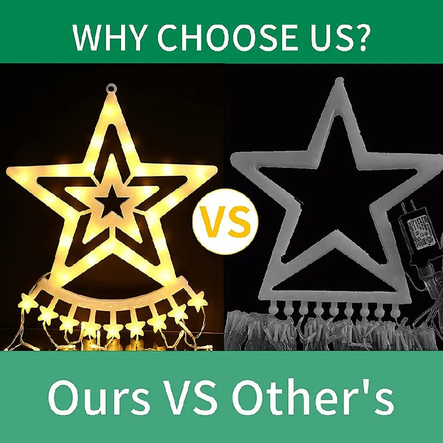 Wasserfall Lichterkette – funkelnde Girlande