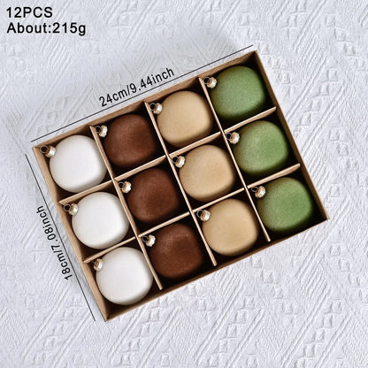 Weihnachtskugeln – Samtige Eleganz