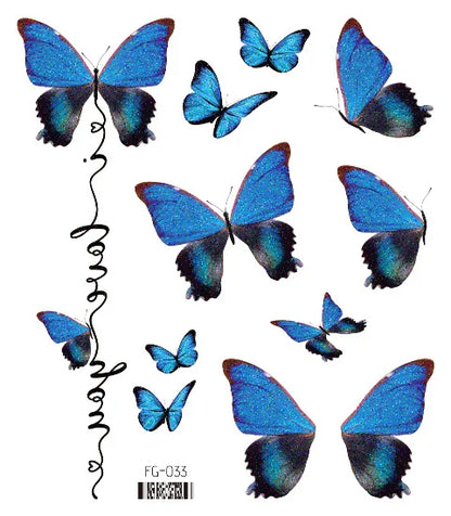 Glitzer-Tattoos – Fairy Vibes