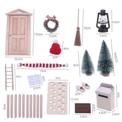 Wichtel Eingangstür – Dekoset