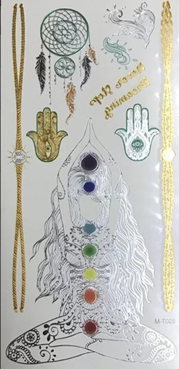 Golden Vibes – Festival-Tattoo