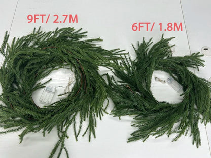 Weihnachtsgirlande – Lichterglanz