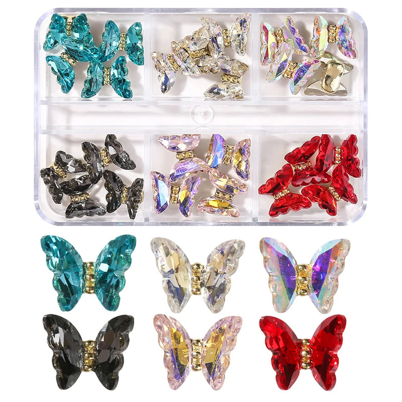 Nail Charms – Glitzernde Strass-Deko