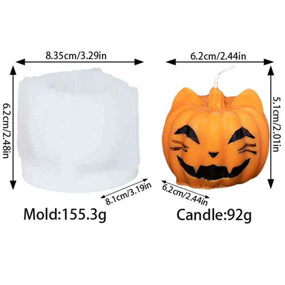 Halloween-Kerzenform – spooky & kreativ