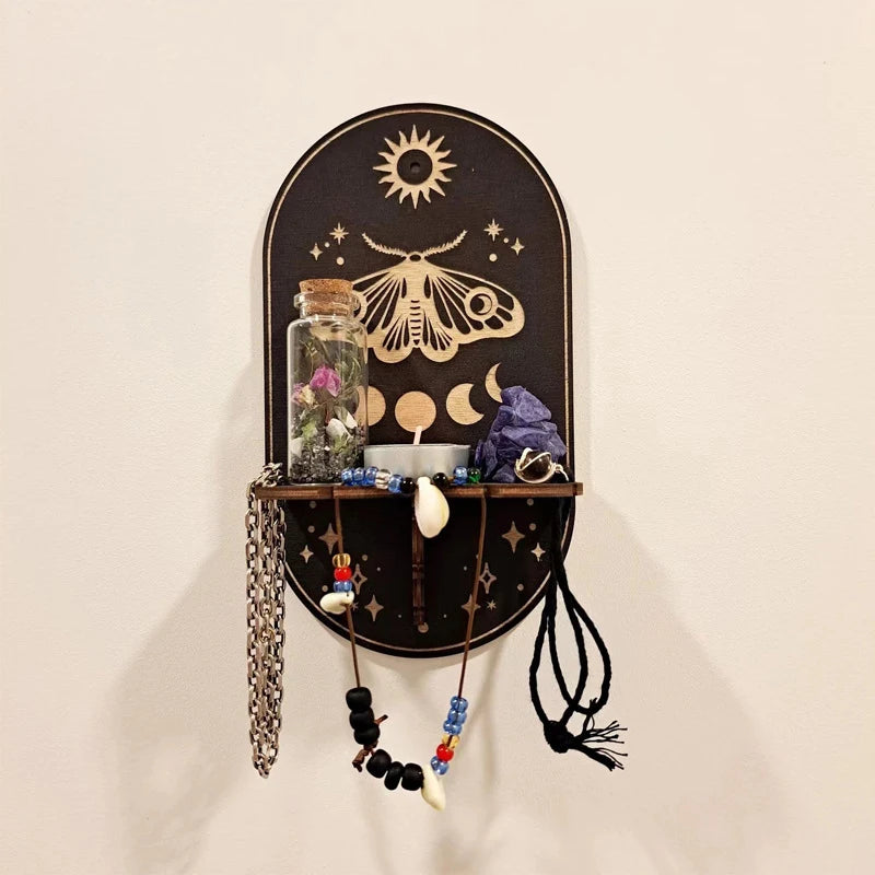 Boho-Wandregal – Licht & Bedeutung