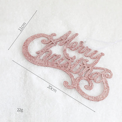 Weihnachtsanhänger – romantischer Glanz