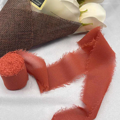 Chiffonband – Elegante Weihnachtsdeko