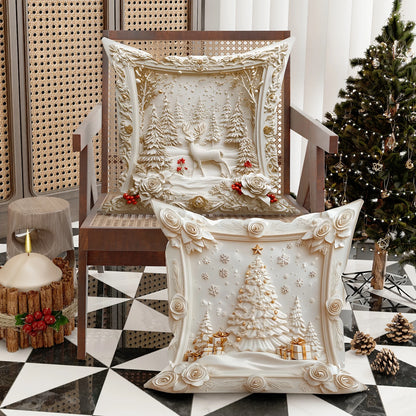 Weihnachts Kissenbezüge – Edle Winter Motive