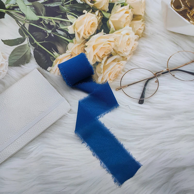 Chiffonband – Elegante Weihnachtsdeko