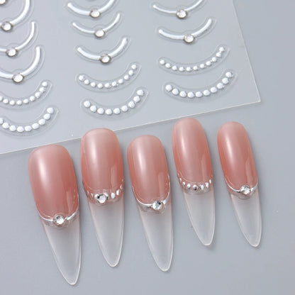Luxus Nail Sticker – edle fineline Designs