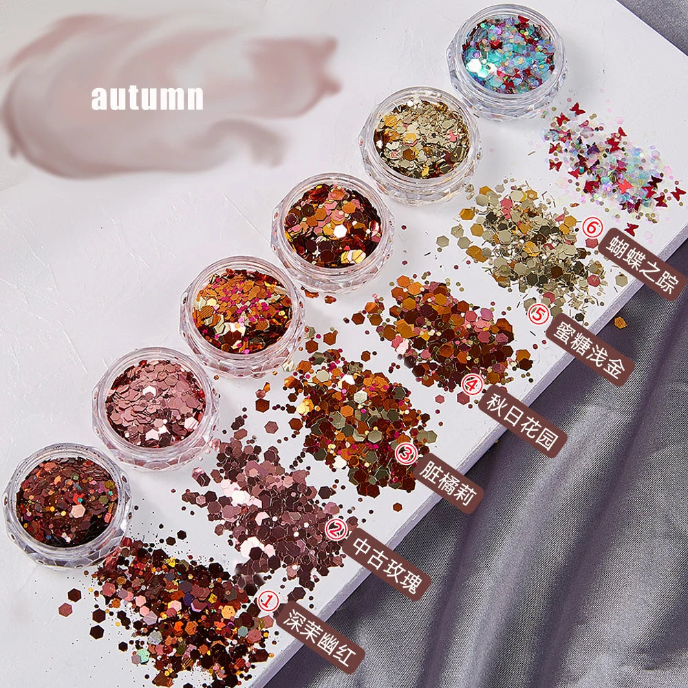 Nail Glitter Pailletten