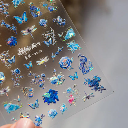 Magische Flügel – 5D Nail Sticker