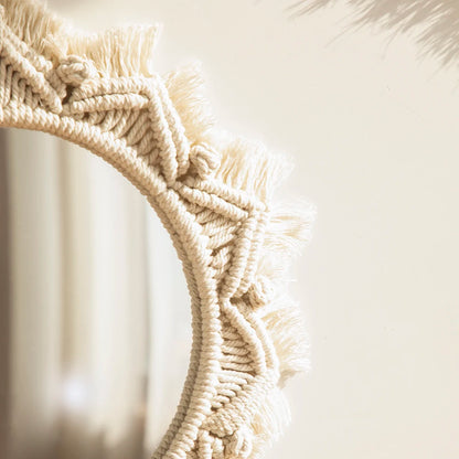 Boho-Makramee-Spiegel – Natürlichkeit trifft Sti
