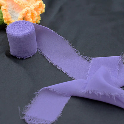 Chiffonband – Elegante Weihnachtsdeko