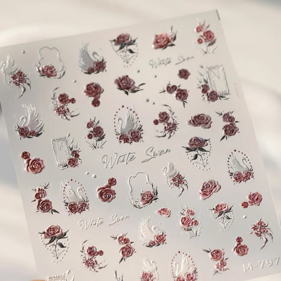 Magische Flügel – 5D Nail Sticker