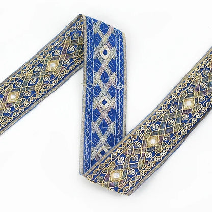 Brokat-Stickband – edles Highlight