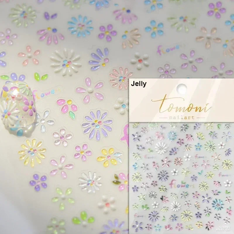 Nail Sticker – Blumen & Kirschblüten