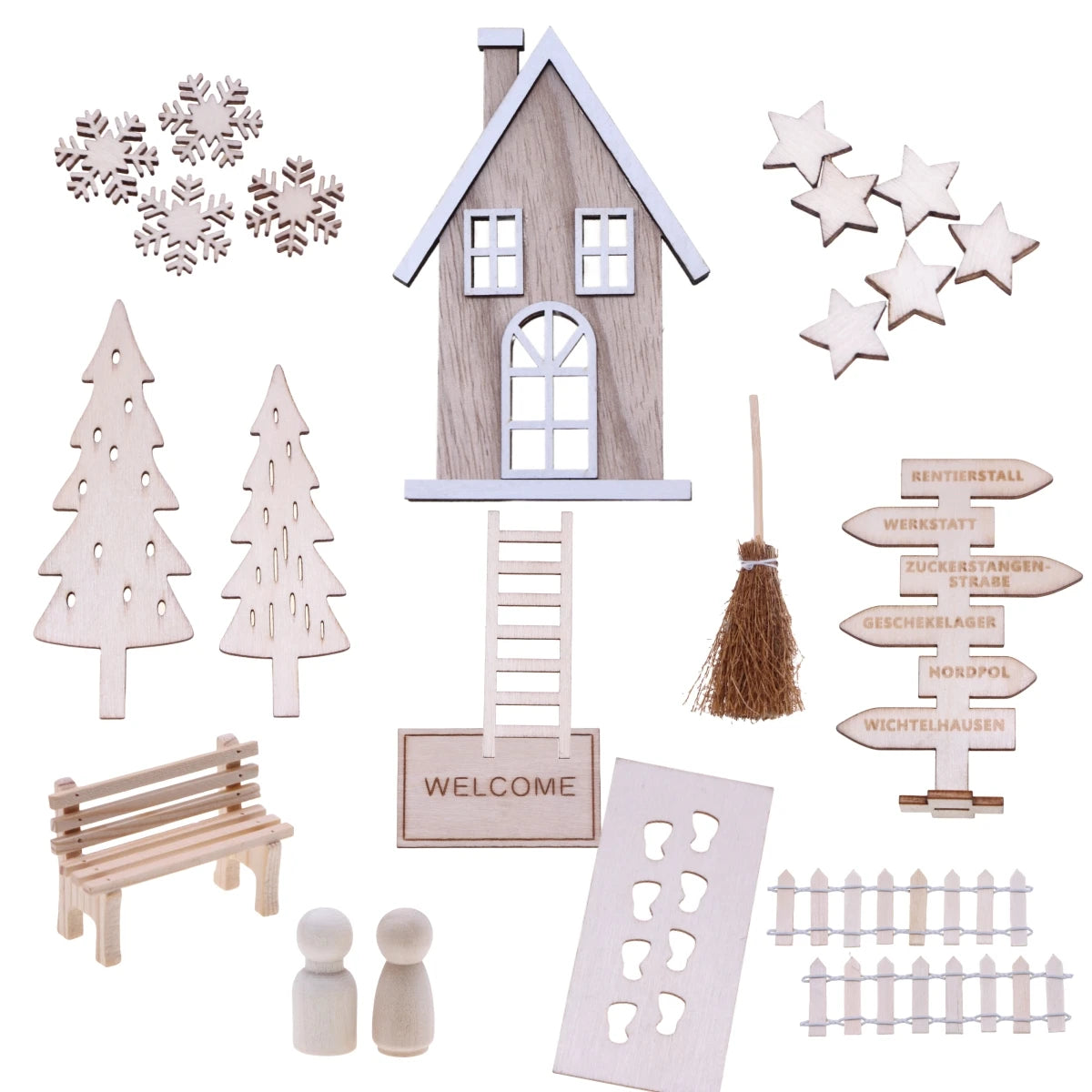 Miniatur Wichtelhaus Set