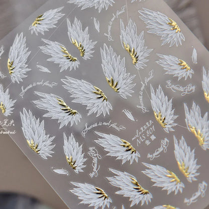 Magische Flügel – 5D Nail Sticker