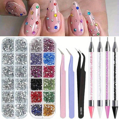 Nail Art Strass – Glitzernde Kristalle