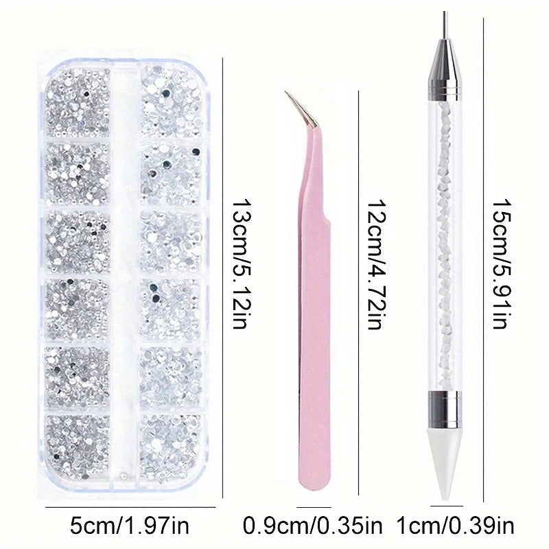 Nail Art Strass – Glitzernde Kristalle