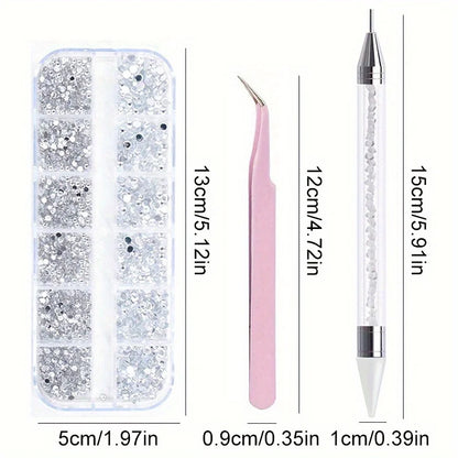 Nail Art Strass – Glitzernde Kristalle