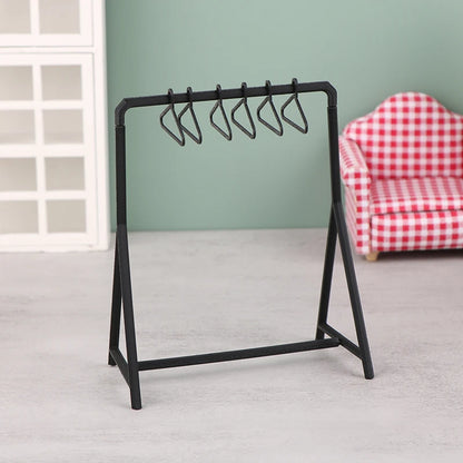 Miniatur Kleiderständer – Wichtel Möbel Zubehör