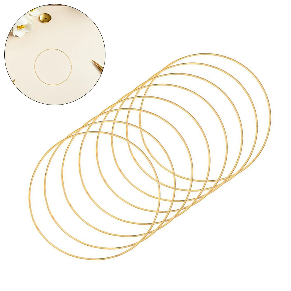 Metallringe-Set – DIY Traumfänger