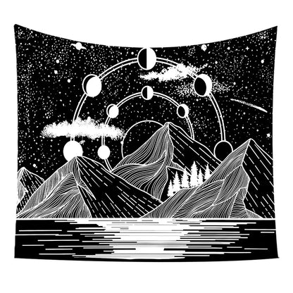 Boho-Wandteppich – Magie & Ruhe