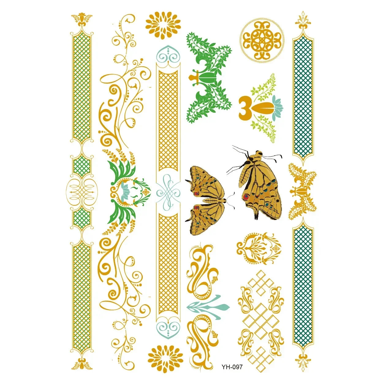 Golden Vibes – Festival-Tattoo