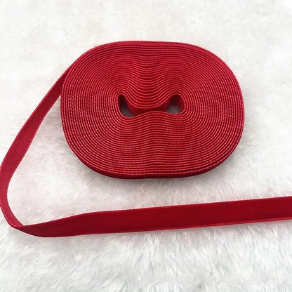 Samtband – Edle Weihnachtsdekoration