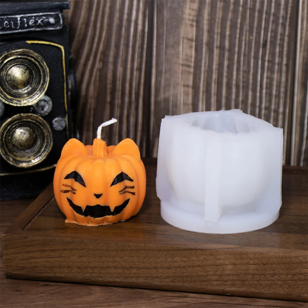 Halloween-Kerzenform – spooky & kreativ
