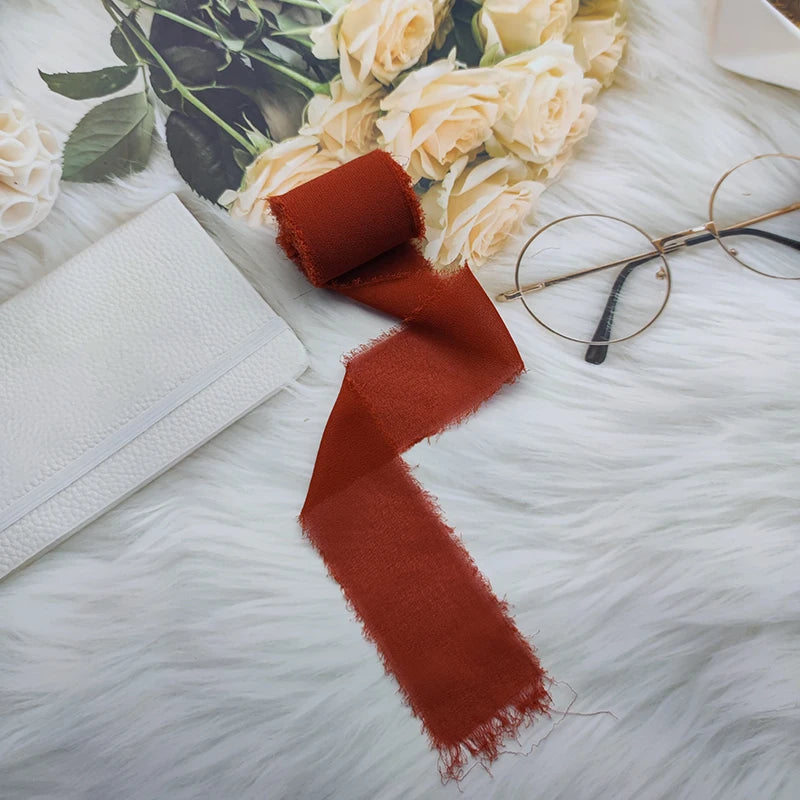 Chiffonband – Elegante Weihnachtsdeko