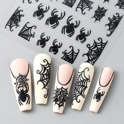Halloween Nail Sticker – Spooky Designs