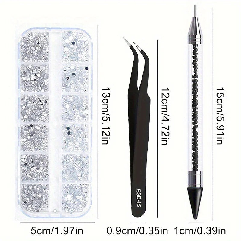 Nail Art Strass – Glitzernde Kristalle