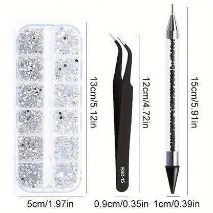 Nail Art Strass – Glitzernde Kristalle