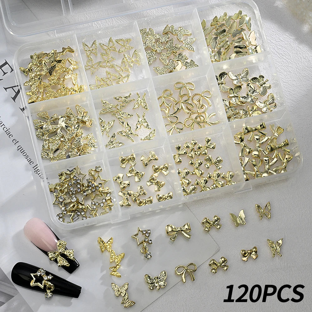 Set Nail Charms – edler 3D Glanz